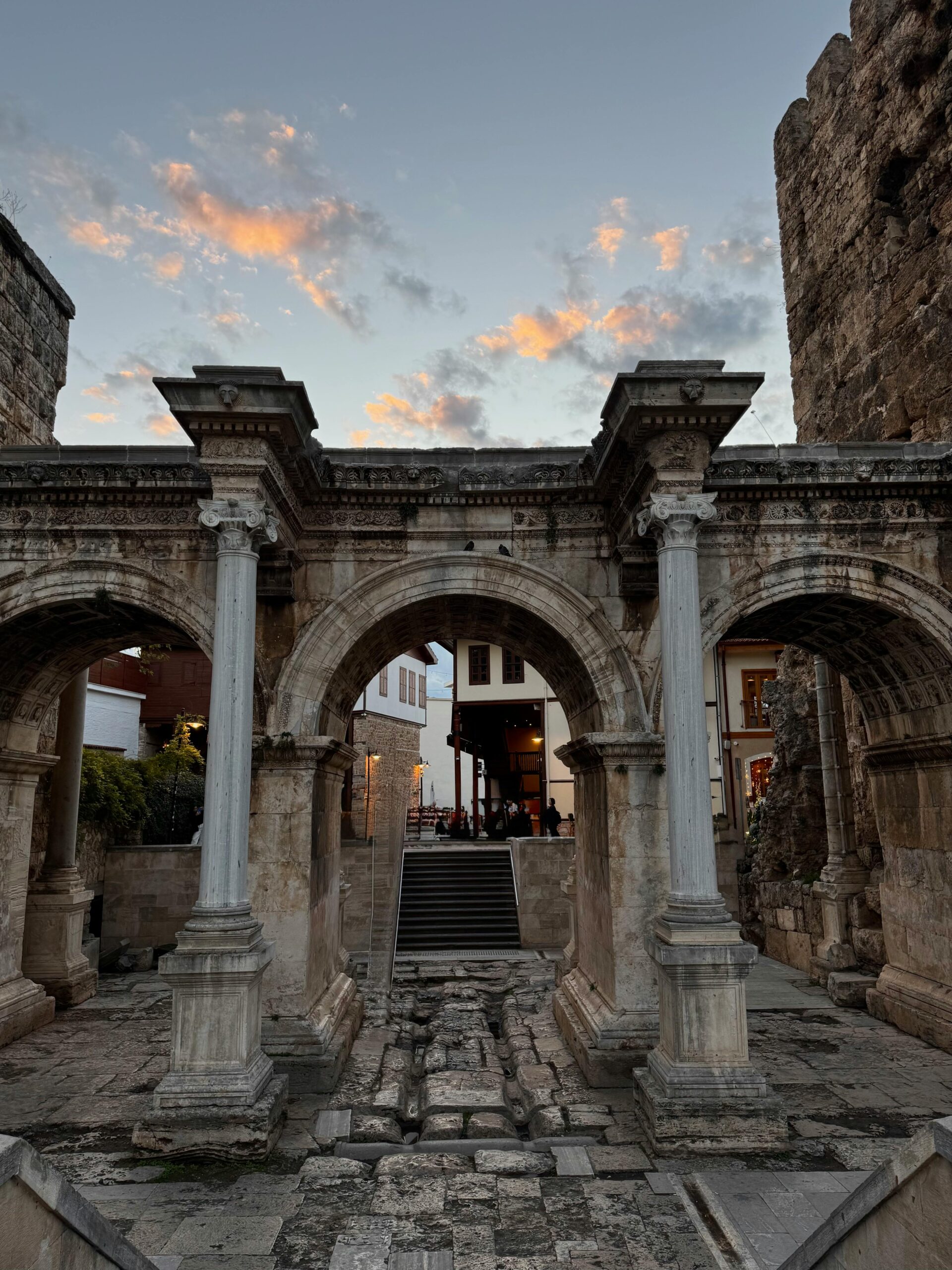 hadrians gate old town kaleici antalya
