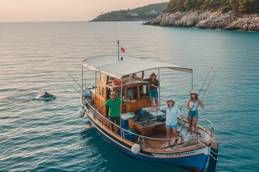 Kemer Balık Avı Turu (Tekneyle & Yemekli)